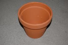 Terre cuite nature - Pot, D13cm