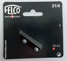 Enclume Felco 31 avec 2 vis - 31/4