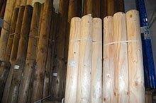 Tuteur bois - L 150 cm / 62 mm nature