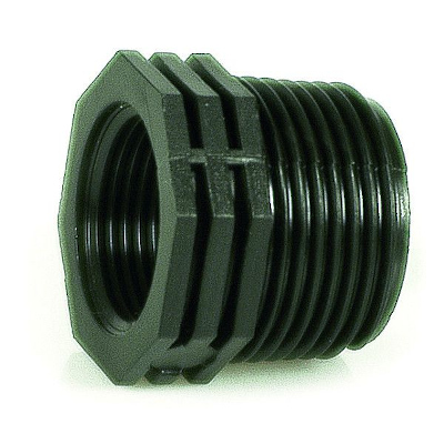 Raccord � visser PP - 3/4 M  x  3/4 F O-Ring