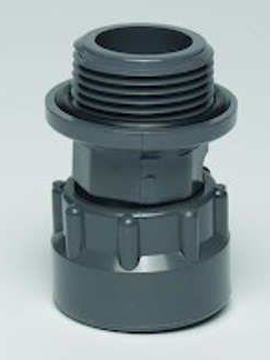 Raccord droit 1 M - F - vis de rappel Dura