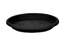 Soucoupe plastique - EoloAnthracite, 36cm�